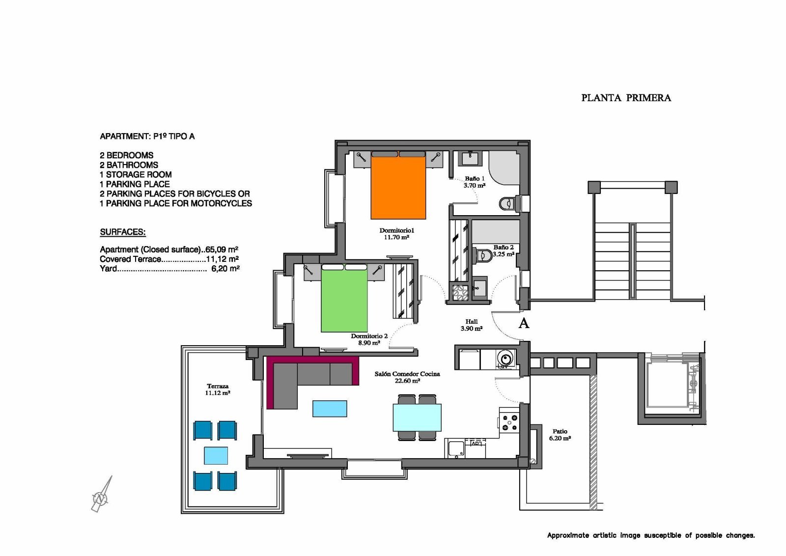 Wohnungen mit 2 Schlafzimmern, 2 Bädern, Gemeinschaftspool und Tiefgaragenstellplatz inmitten dreier Golfplätze