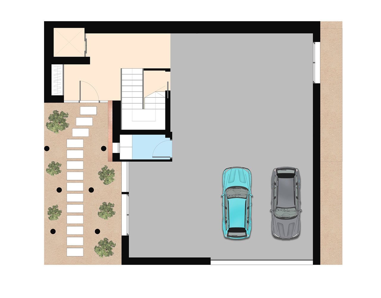 Großzügige und exklusive Villen mit 3 Schlafzimmern, 3 Bädern, Gäste-WC, Infinity-Pool, Garage/Keller und Meerblick