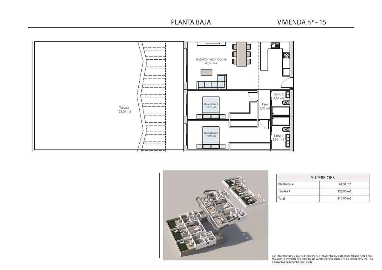 Erdgeschoss-Wohnungen mit 2 Schlafzimmern, 2 Bädern, großer Terrasse, Gemeinschaftspool und Meerblick