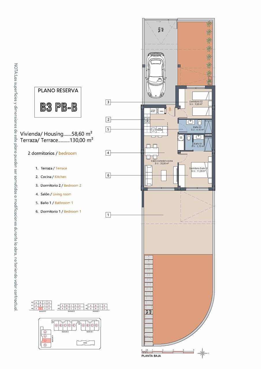 Appartements mit 2 Schlafzimmern, 2 Bädern, Vorinstallation Klimaanlage, Gemeinschaftspool und Kfz-Stellplatz neben dem Golfplatz von La Serena Golf