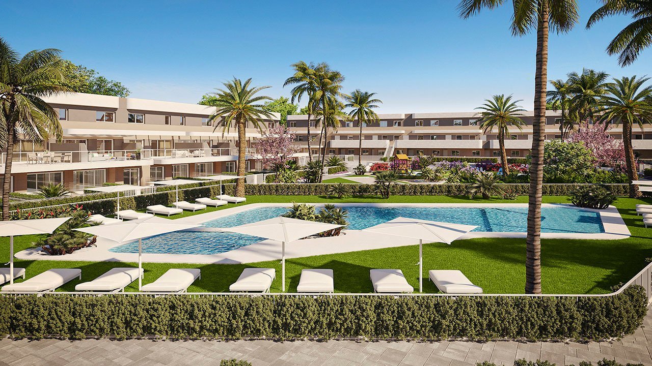 Wunderschöne Maisonette-Wohnungen mit 3 Schlafzimmern, 2 Bädern, Gäste-WC und Gemeinschaftspool am Alenda-Golfplatz