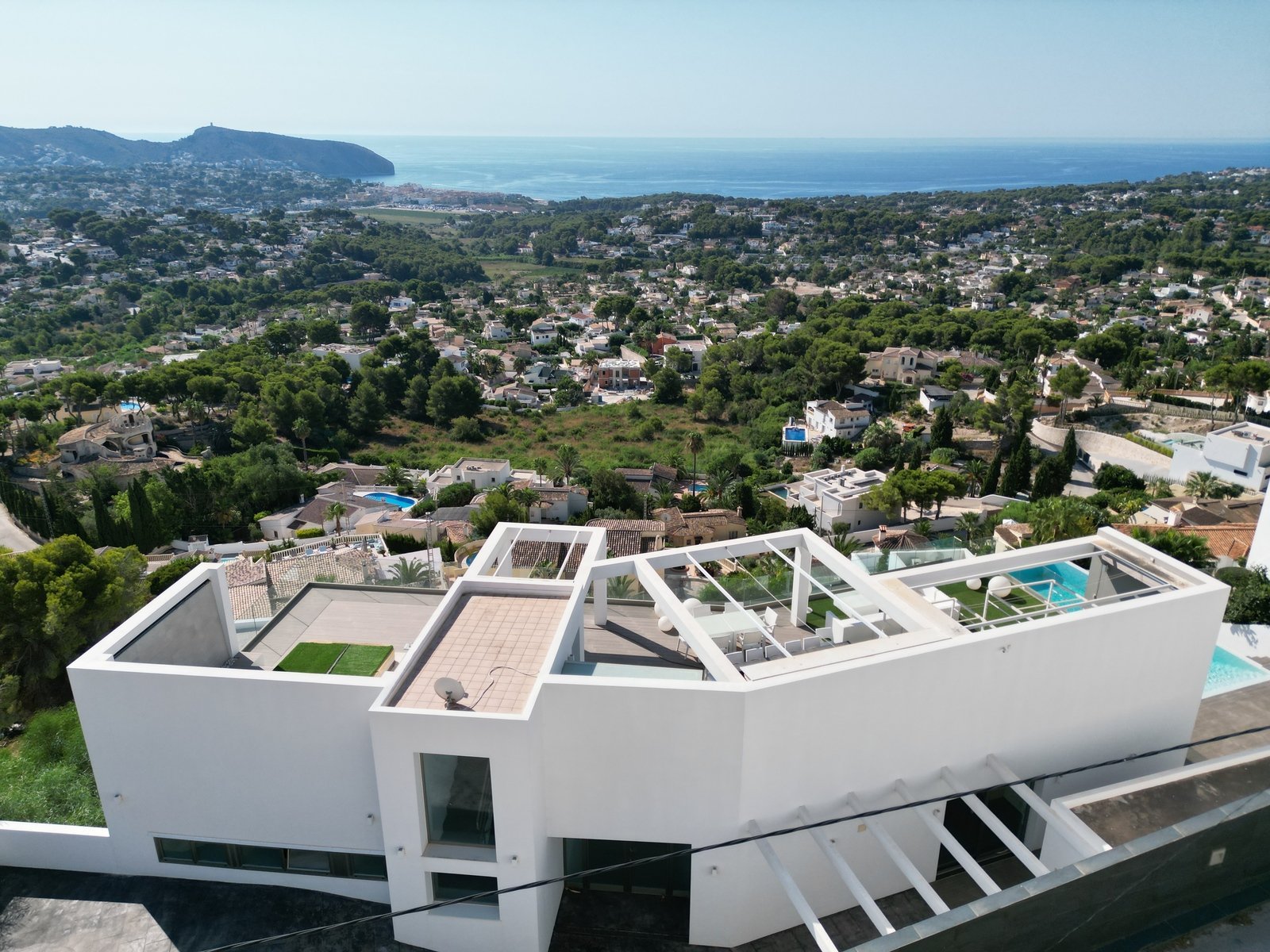 Luxusvilla mit gigantischer Aussicht von Benitachell bis Calpe