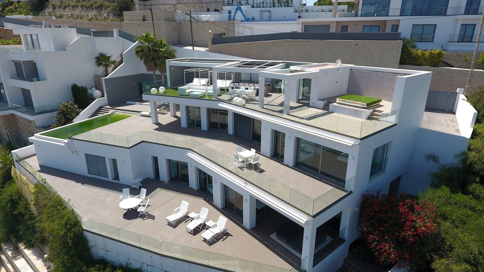 Luxusvilla mit gigantischer Aussicht von Benitachell bis Calpe