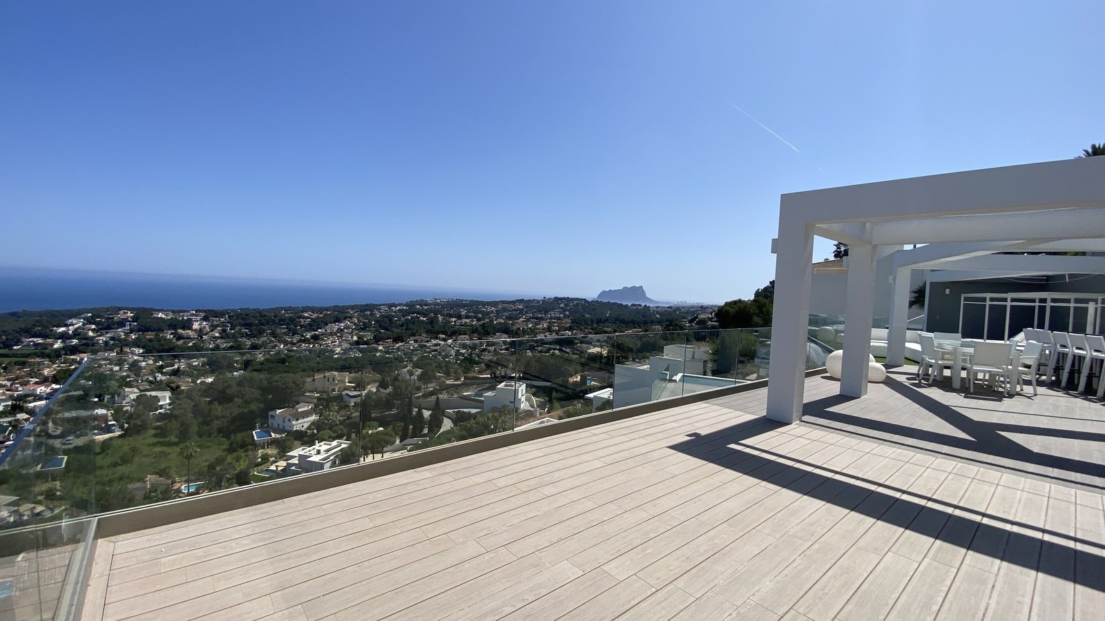 Luxusvilla mit gigantischer Aussicht von Benitachell bis Calpe