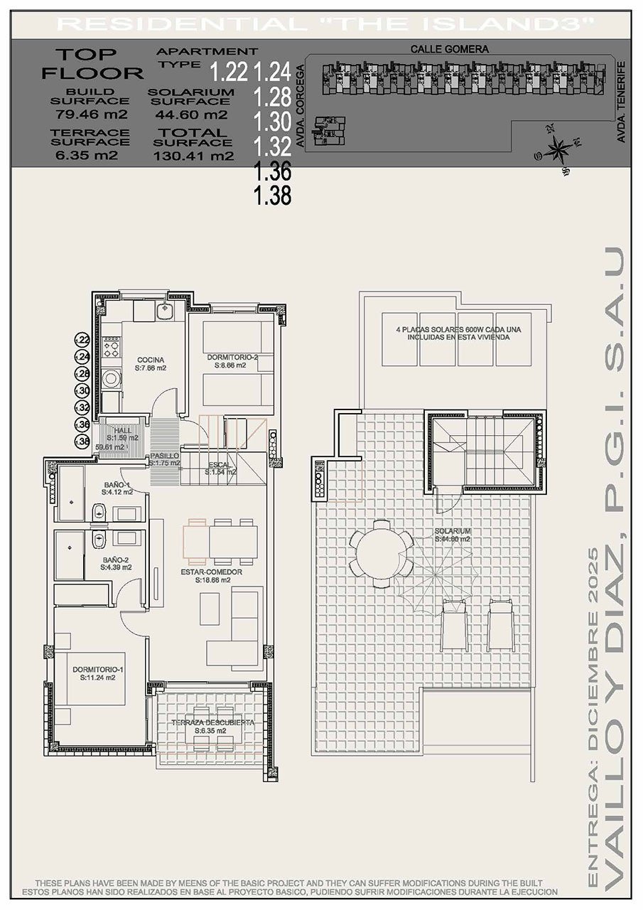 Obergeschoss-Wohnungen mit 2 Schlafzimmern, 2 Bädern, Dachterrasse, Tiefgaragenstellplatz und Gemeinschaftspool
