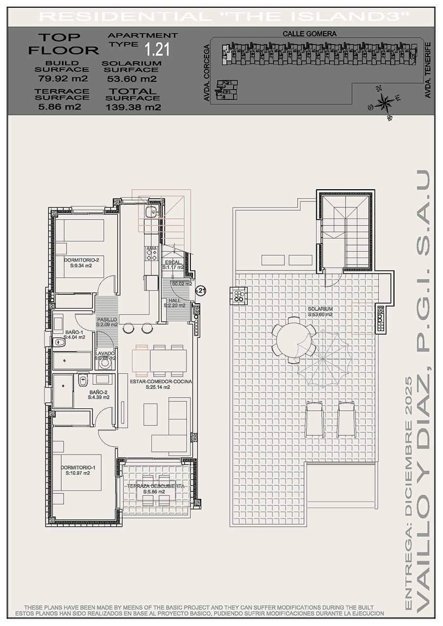 Obergeschoss-Wohnungen mit 2 Schlafzimmern, 2 Bädern, Dachterrasse, Tiefgaragenstellplatz und Gemeinschaftspool