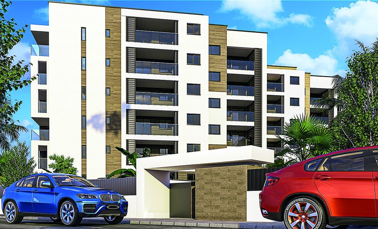 Appartements mit 3 Schlafzimmern und 2 Bädern in abgeschlossener Anlage mit Gemeinschaftspools nur 600 m vom Strand