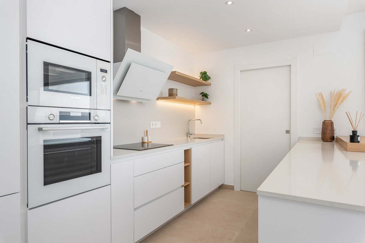 Eingeschossige Villen mit 3 Schlafzimmern, 2 Bädern, Vorinstallation Klimaanlage und Privatpool am Golfplatz von La Serena Golf