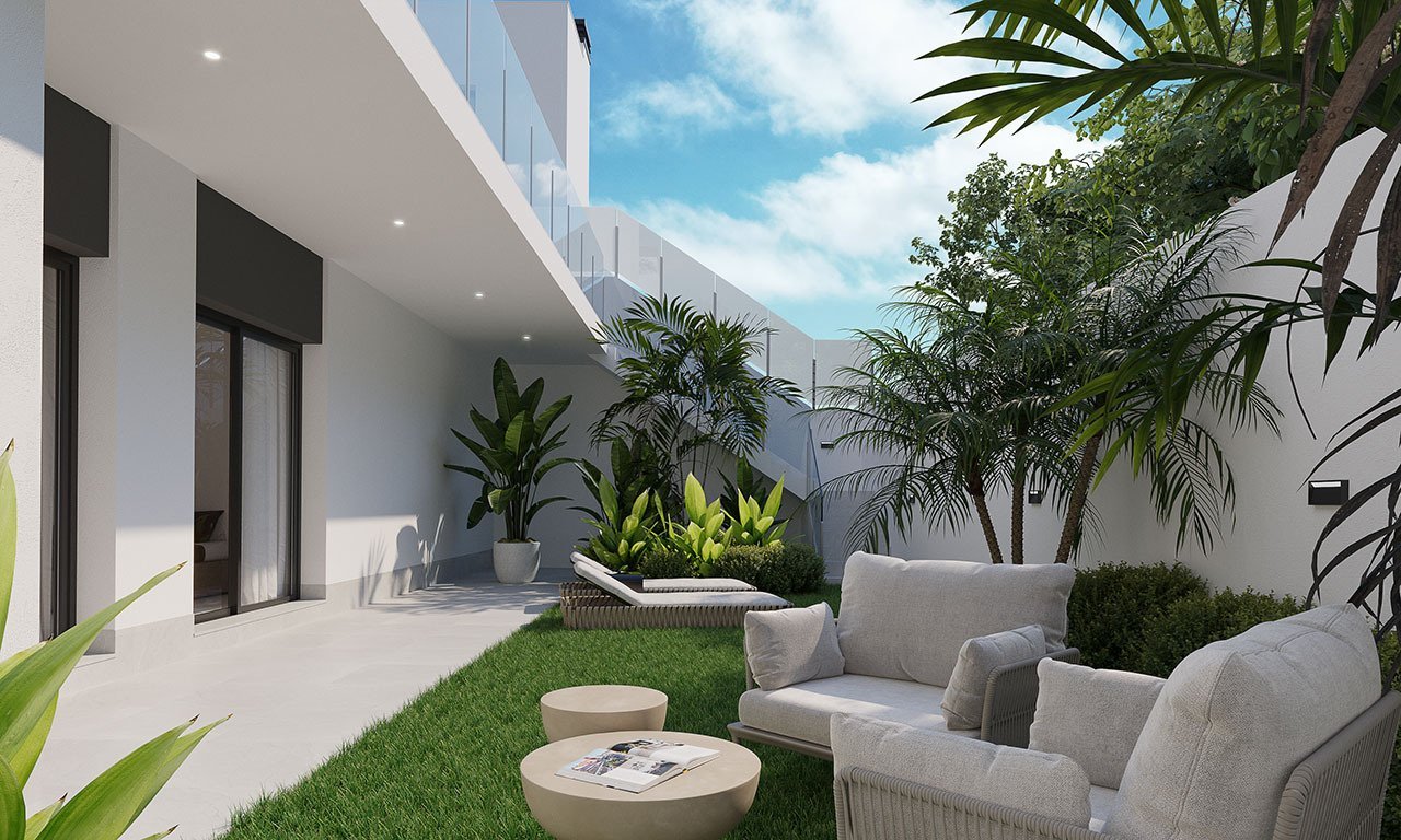 Exklusive Villen mit 3 Schlafzimmern, 3 Bädern, Privatpool, Keller/Garage und Meerblick