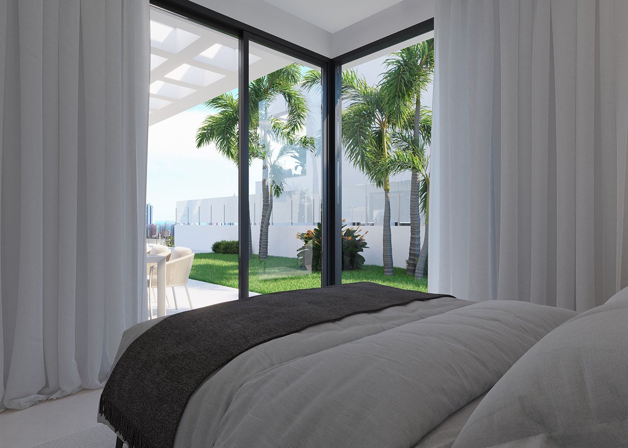 Exklusive Villen mit 3 Schlafzimmern, 3 Bädern, Privatpool, Keller/Garage und Meerblick