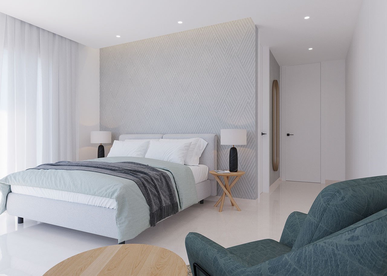 Exklusive Villen mit 3 Schlafzimmern, 3 Bädern, Privatpool, Keller/Garage und Meerblick